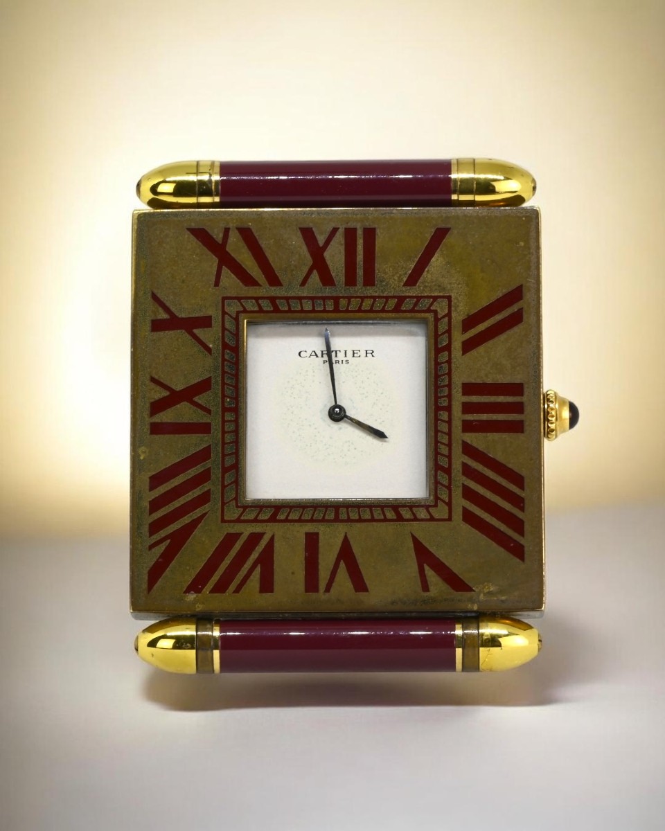 Cartier - Orologio Da Tavolo - Francia Anni 70